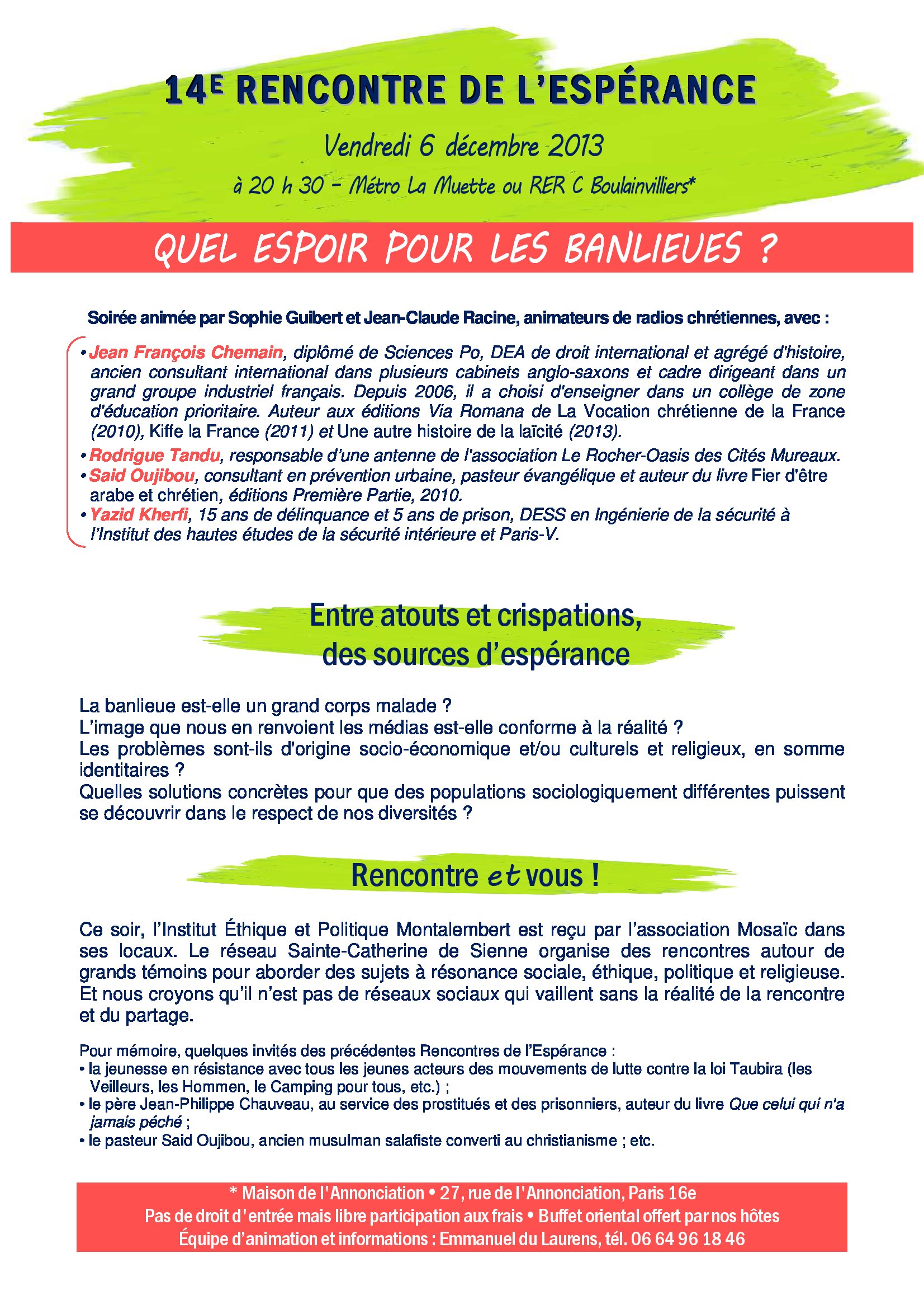 rencontre sans frais