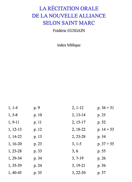 Index Mc trad. Guigain